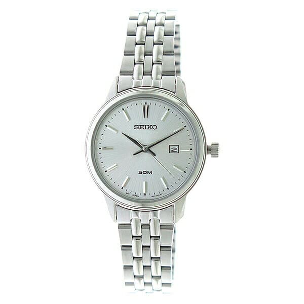 New 5 31 SEIKO SEIKO quartz SUR667P1 Silver Silver Ladies