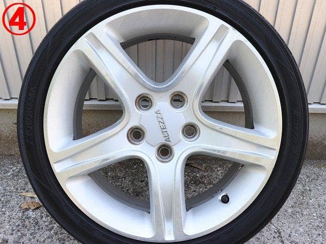 Used]Altezza GXE10W aluminum wheel 215/45R17 - BE FORWARD Auto Parts