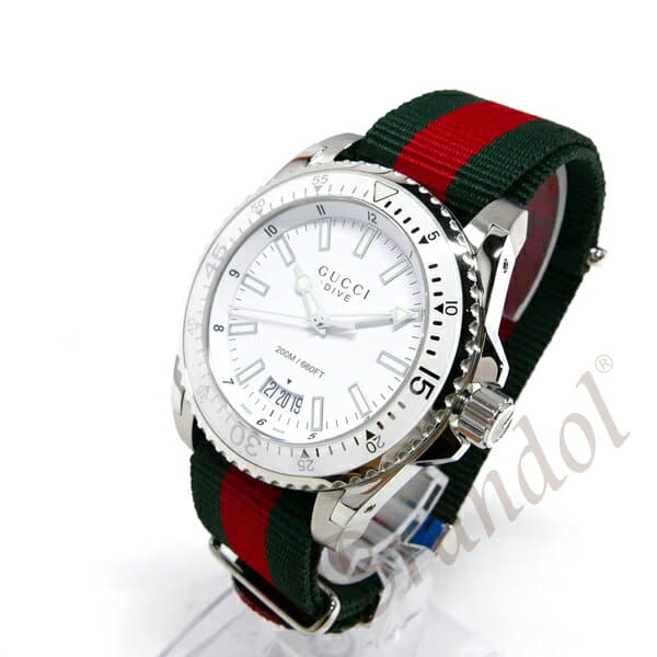 New]Gucci GUCCI mens DIVE dive NATO 