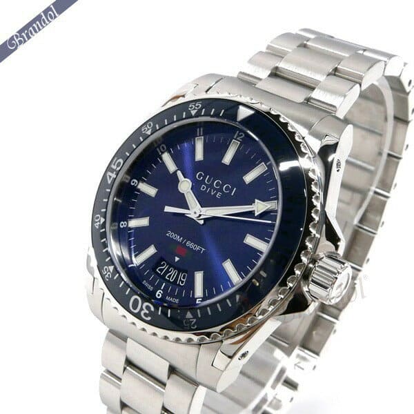gucci dive watch blue