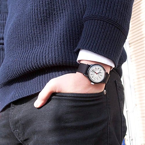 New][Timex] TIMEX camper original camper ivory dial 36mm nylon