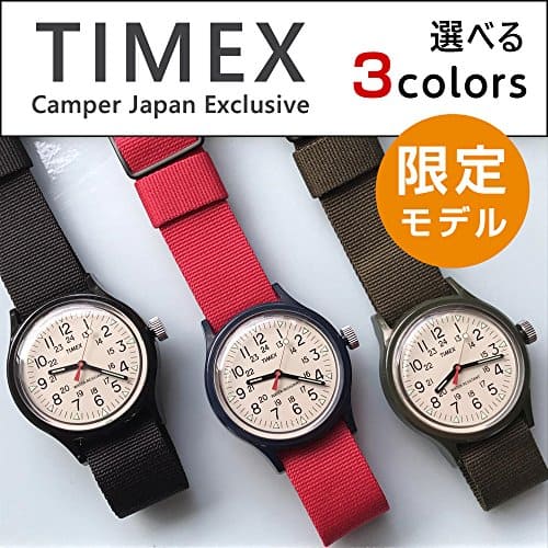 TIMEX camper 36mm ssモデル New][Timex] TIMEX camper original camper ivory dial 36mm nylon