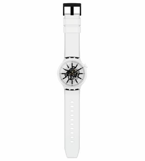 New]2020 SUMMER Swatch Swatch BLACKINJELLY Black in Jerry SO27E101 BIG BOLD  mens Ladies - BE FORWARD Store