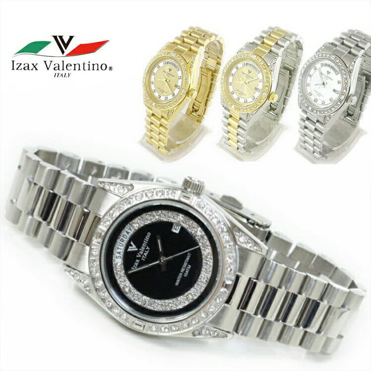 New Izax Valentino IVG 1000 mens Isaac Valentino 10 bar water resistant Ladies clock simple recommendation BE FORWARD Store