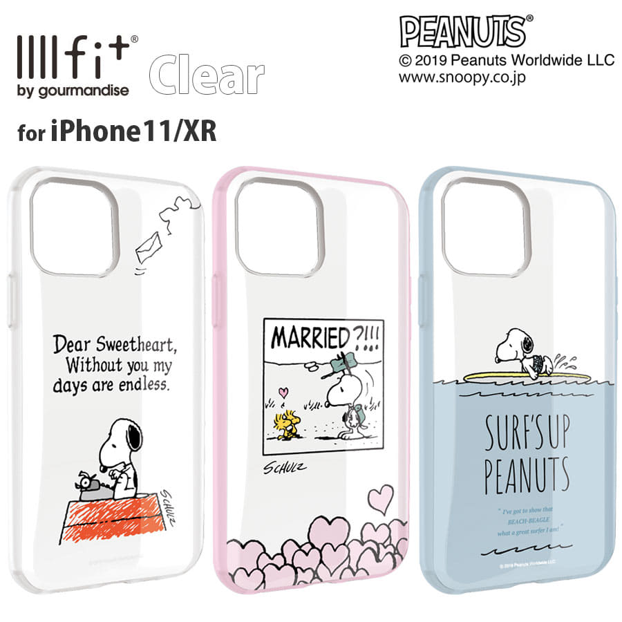 New Peanut Iiiifit Clear Iphone11 Xr Adaptive Case Be Forward Store