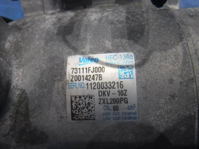 Used A C Compressor Subaru Impreza 11 Dba Gj6 fj001 Be Forward Auto Parts