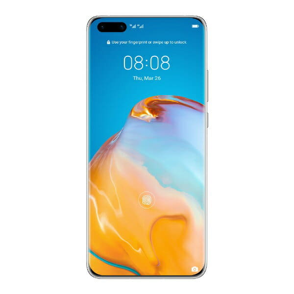 New]HUAWEI P40 Pro Smartphone Silver Frost/Kirin 990/6.58 inches