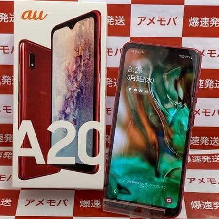 Mobile Scv46 Galaxy A20 Used], Unused SIM-free Red Mint Condition