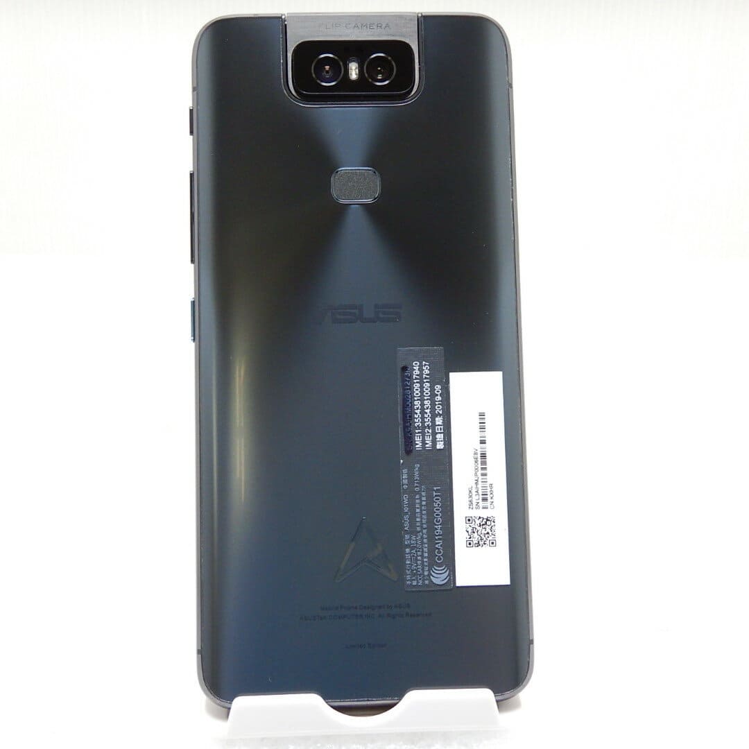 ASUS Zenfone6 Edition30 12GB 512GB ブラック Used]ASUS ZenFone 6 Edition 30 12GB/512GB/6.4 inches Matte Black A