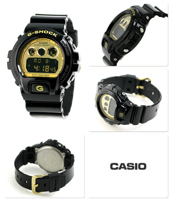 [New]G-SHOCK CASIO DW-6900CB-1DR 　 Casio G-Shock crazy colors Black X Gold  clock