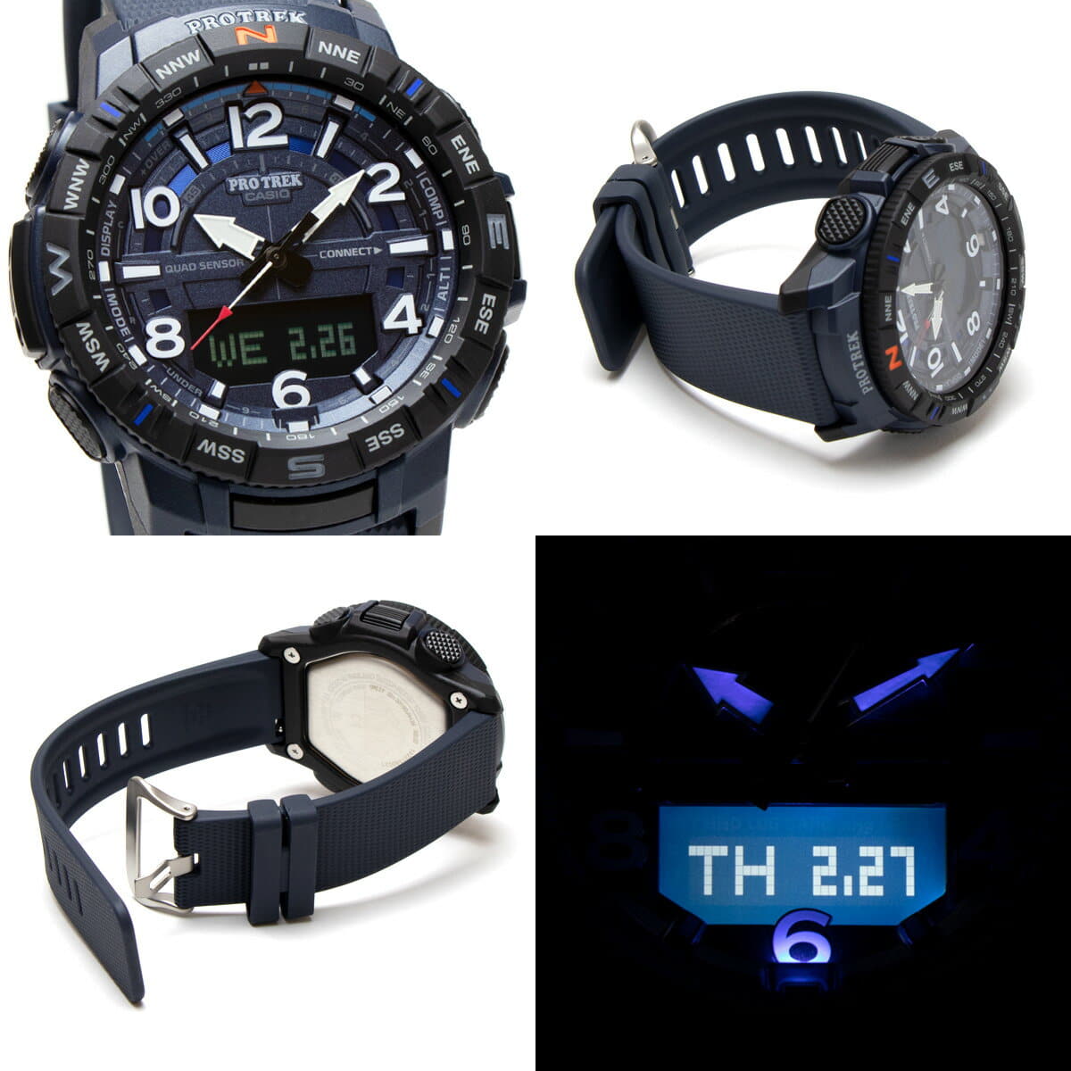 New]direction altimeter barometer thermometer GPS map interlocking 