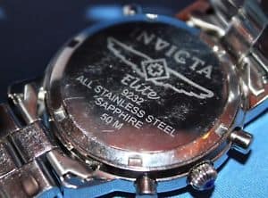 invicta elite chronograph