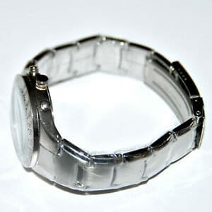 Montre Bracelet Homme LIP Chronographe - Étanche 3 ATM - Occasion En état De Marche - Cadran Noir, Bracelet Caoutchouc