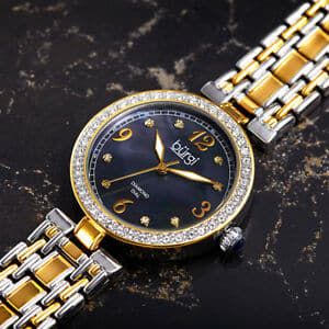 Burgi women's swarovski crystal watch hot sale