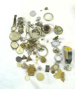 Lotto Misto Ricambi Orologiaio Watchmaker Parti Di Ricambio Orologi - Foto 2