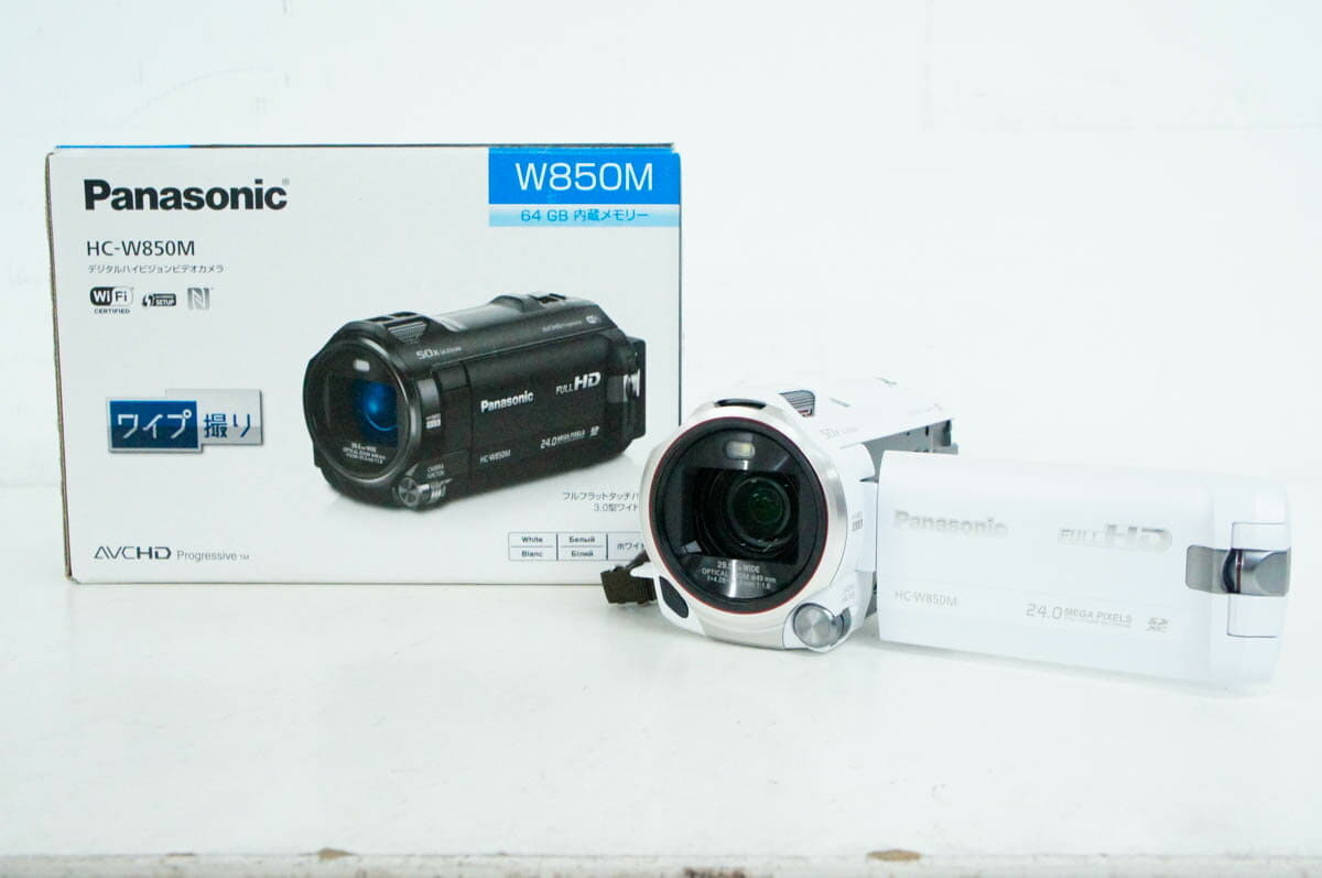 Used Panasonic Panasonic Digital Hi Vision Video Camera Hc W850m Memory Type 64gb Be Forward Store