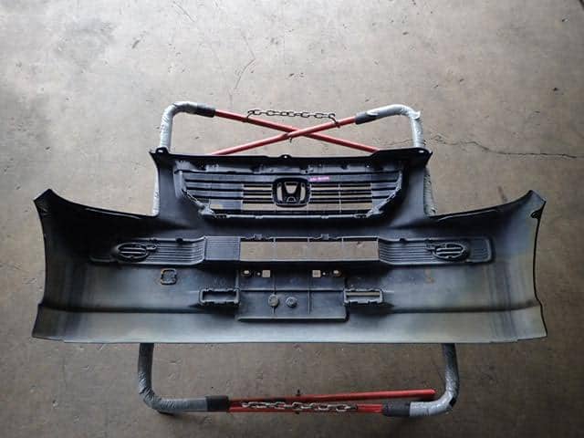 バモス ABA-HM2 FバンパーASSY 71101-S8R-J01ZA Used]Vamos HM2 Front Bumper Assy 71101S8R030ZU - BE FORWARD Auto Parts