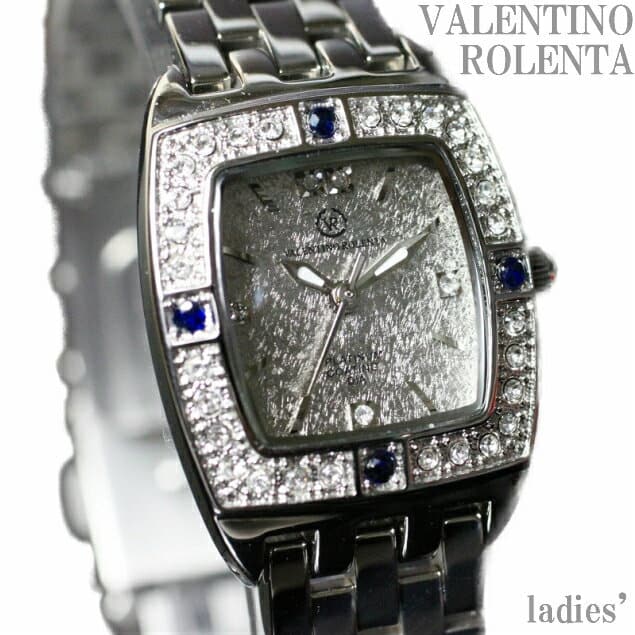 ladies watches valentino rolenta watch price New]Jewel clock Valentino rorenta VALENTINO Ladies square sapphire