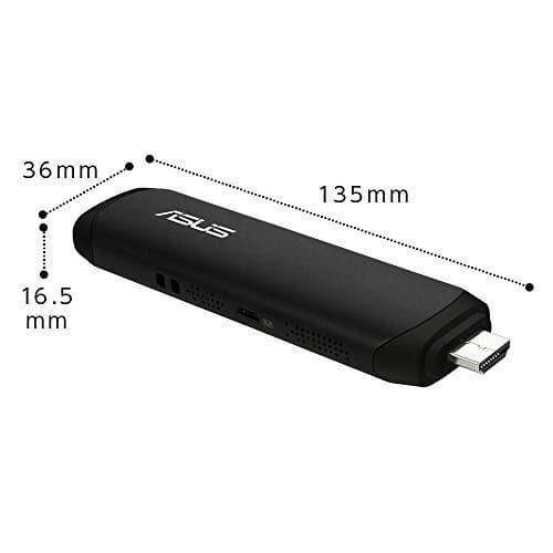 New]ASUS stick type desktop VivoStick TS10 Black TS10-B174D Win10