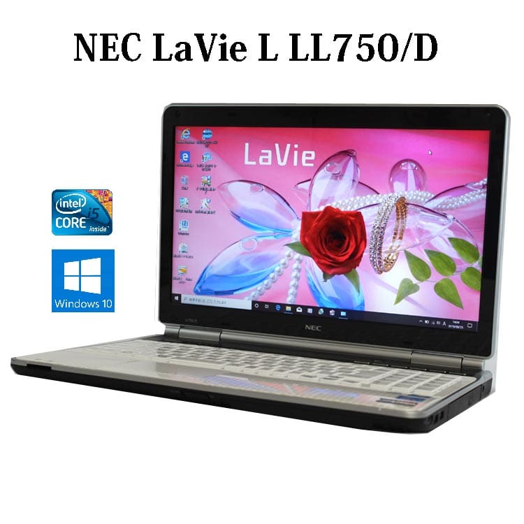 Used Nec Lavie L Ll750 Ds3ew Pc Ll750ds3ew Crystal White Core I5 4gb 750gb Blu Ray 15 6 Type Radio Lan Windows10 Be Forward Store