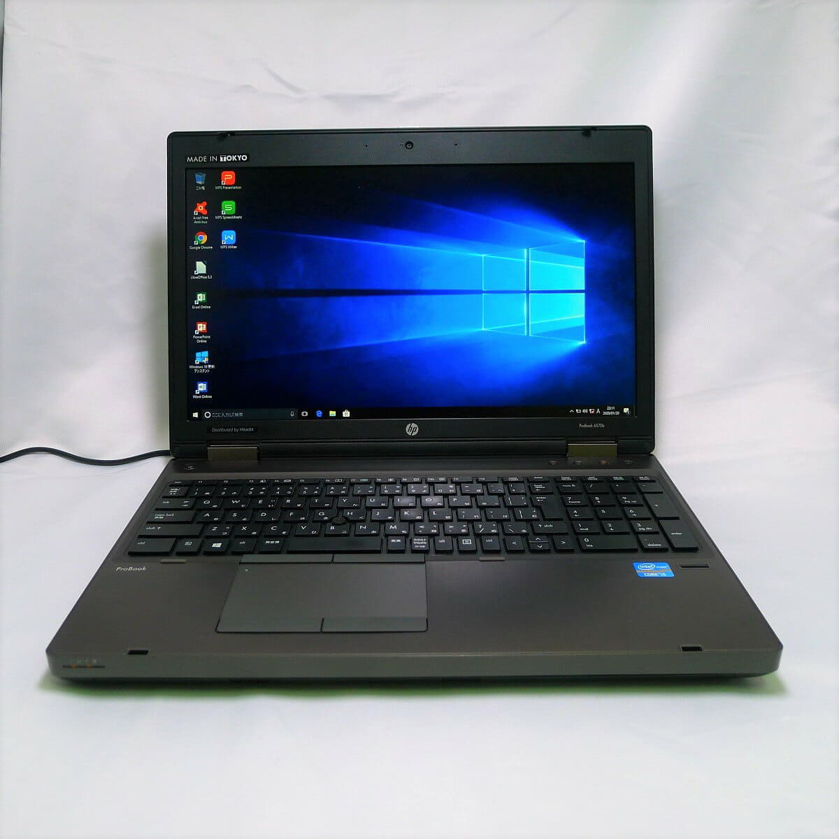 [Used]HP ProBook 6560bCore i3 4GB SSD2TB Super multi-wireless LAN