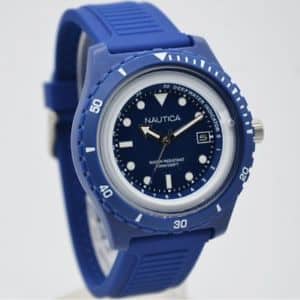 New]Clock man Nautica scuba diver gauge rubber strap orologio uomo nautica,scuba,blu  bianco,apnea,diver,profondimetro,cinturino gomma - BE FORWARD Store
