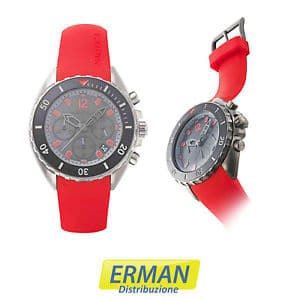 New Clock analog steel case silicon strap orologio nautica napnwp004 analogico originale cassa acciaio cinturino silicone BE FORWARD Store