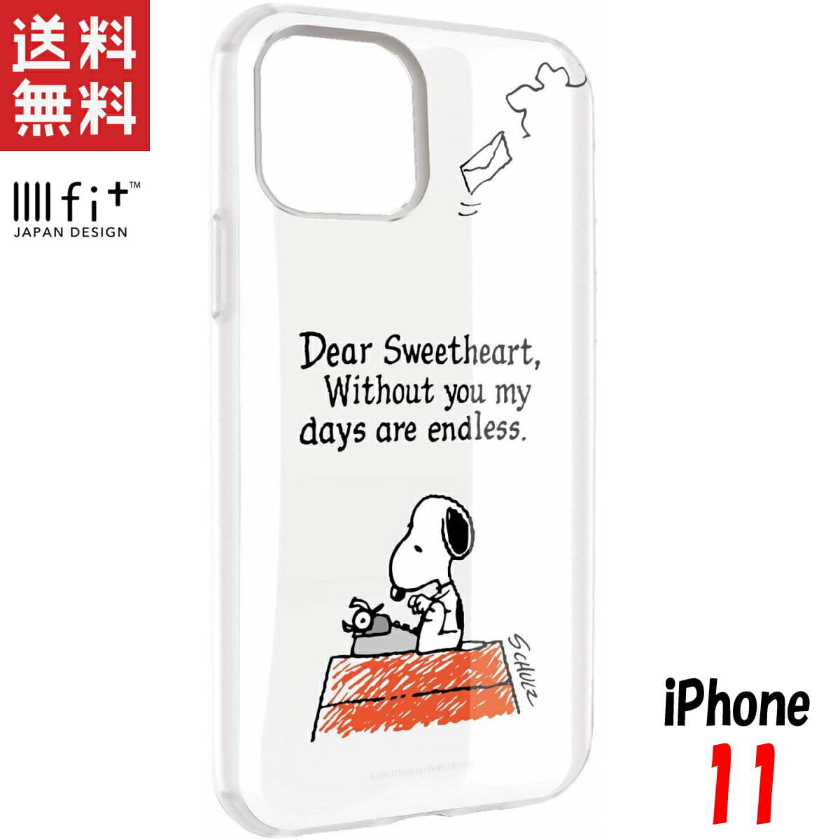 New Snoopy Iphone11 Case E Fit Clear Iiiifit Clear Peanut Fancy Goods Doghouse Sng 454a Be Forward Store