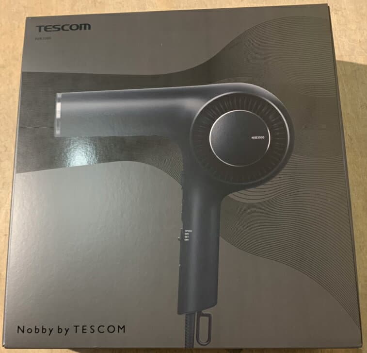 New Tescom Nobby By Tescom Nib3000 K Black Dryer Hair Iron Be Forward Store