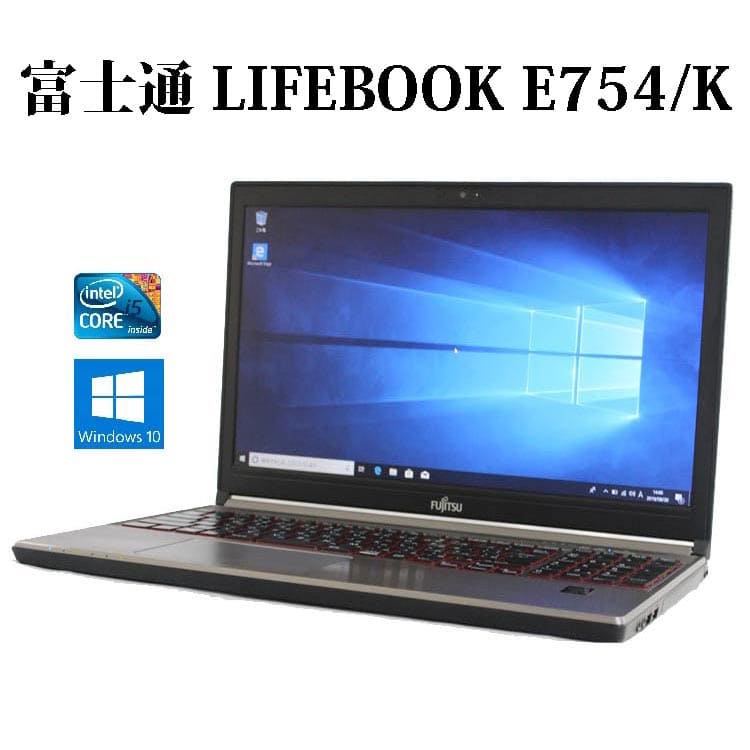 Core I7 Fujitsu Lifebook E754 I5 Ноутбук Fujitsu Lifebook E754 (i5