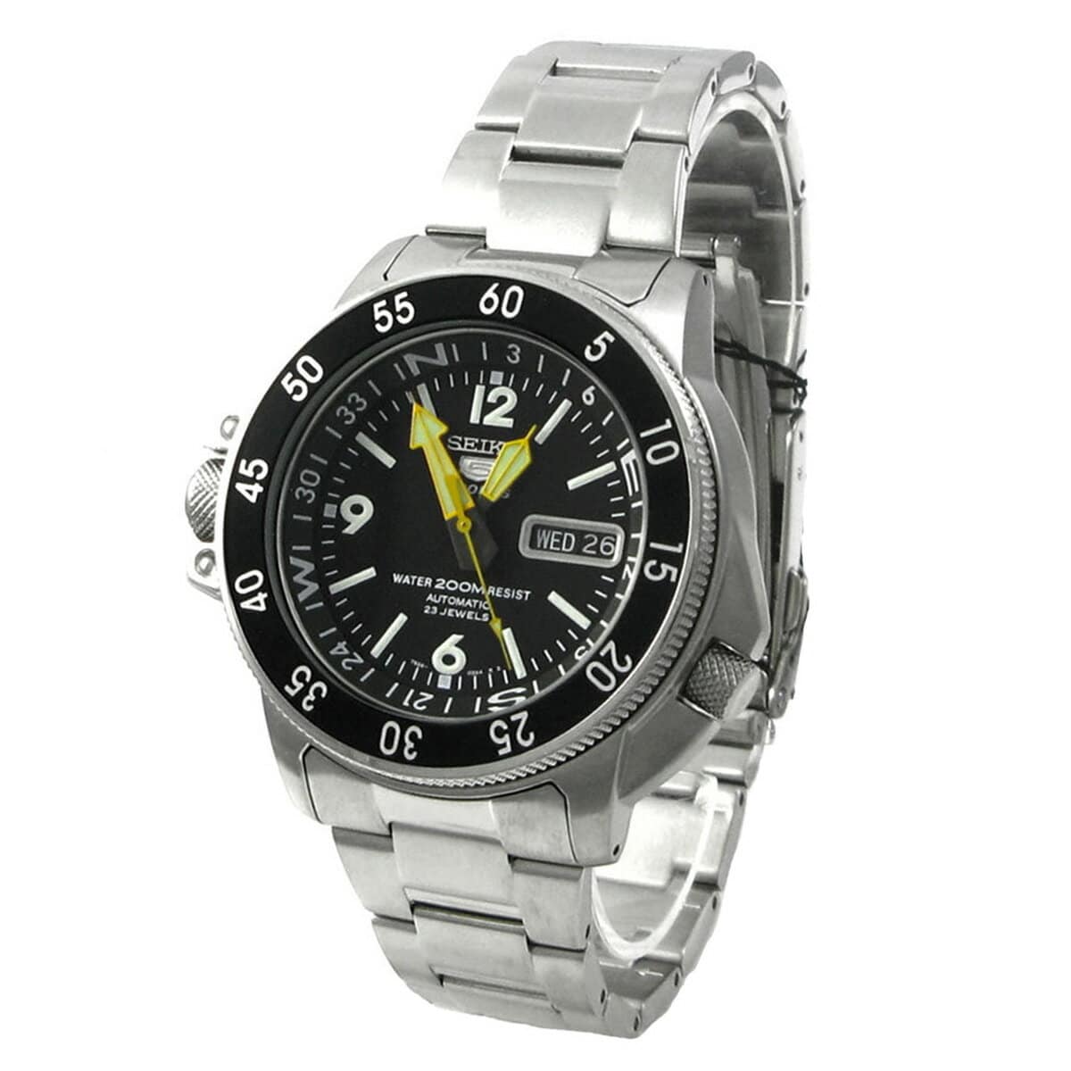 New]Seiko SEIKO mens 5 Sports Map Meter SKZ211K1 - BE FORWARD Store