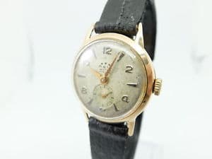 New]uotchibintejimanyuaruro kt Donna orologio agir watch vintage carica  manuale oro 18kt 750 donna 28vv18 - BE FORWARD Store