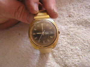 vintage timex automatic day date