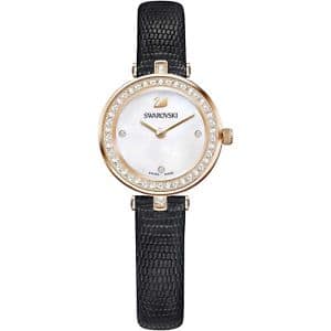 Swarovski Aila Mini Dressy Watch- Rose Gold/White 5412364 Swarovski Aila Dressy Lady Butterfly Watch, Leather  main image 3