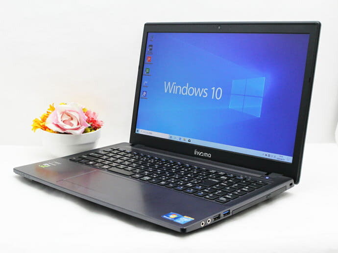 ノートPC IIYAMA W650RZ i7 6700HQ 8GB ssd 256+500 Used]WEB Camera Windows10 iiyama W65-67SJ W650SJ Core i7