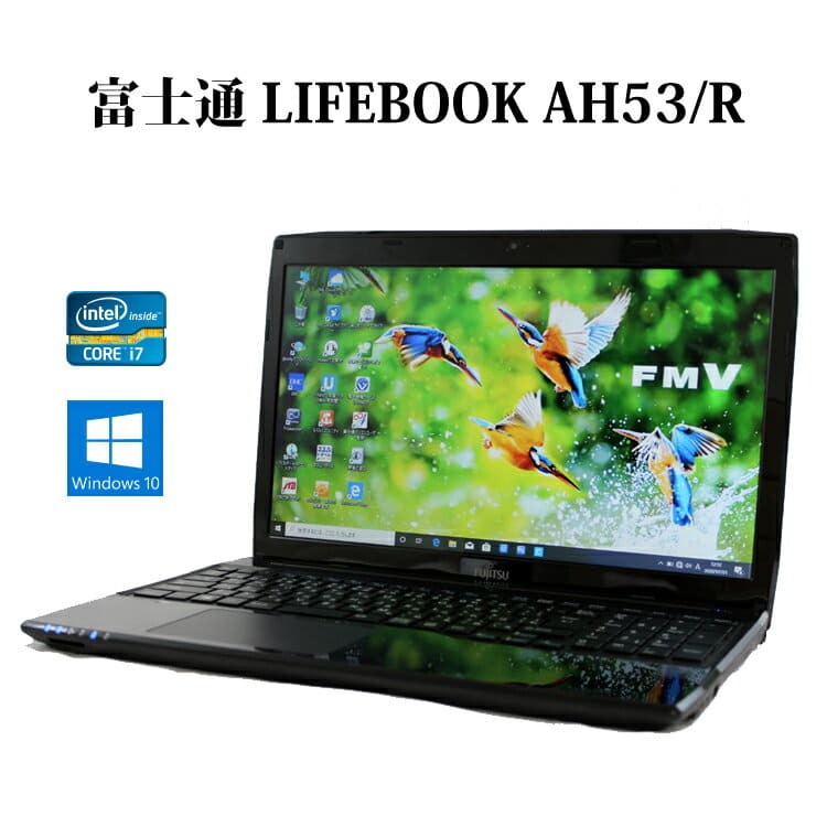FMV LIFEBOOK AH53/R Core i7 4702MQ 8GB 320GB BD±RW Win10