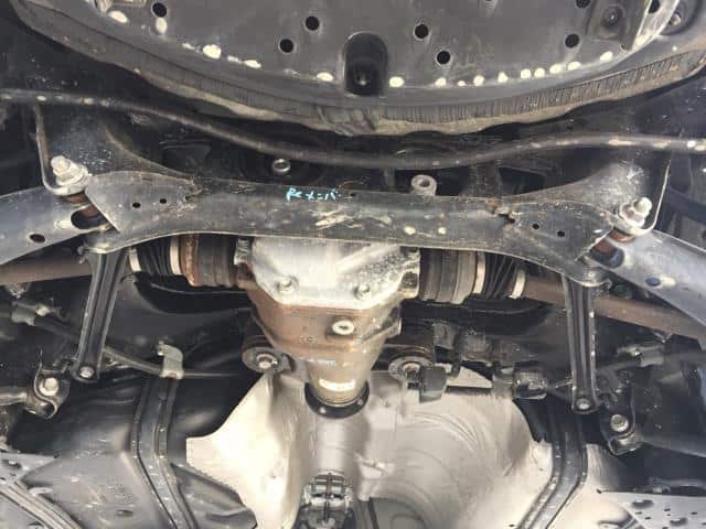 Used]Mark X GRX130 rear suspension member cross member 5120630081