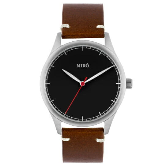 [New]Miro Watches (Miro 　) Miro Miro - Black 　 chocolate analog quartz 　  design - BE FORWARD Store