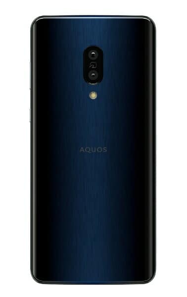 New]SHARP AQUOS Zero2 Smartphone Astro Black/Snapdragon 855/6.4