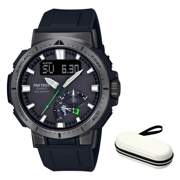New](April new product) CASIO PRW-70Y-1JF PROTREK (PRO TREK) mens Multi  Field Line silicon band Electric wave solar - BE FORWARD Store