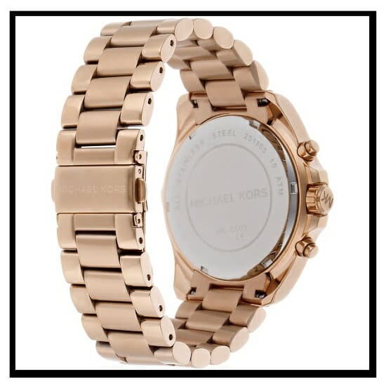 New]extreme popularity MICHAEL KORS (Michael Kors) Ladies Chronograph ROSE  GOLD MK5503 country ENDLESS TRIP - BE FORWARD Store
