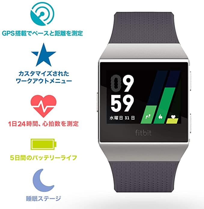 fitbit ionic slate blue & burnt orange