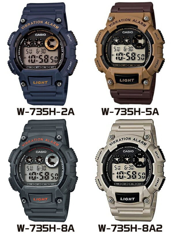 casio w735