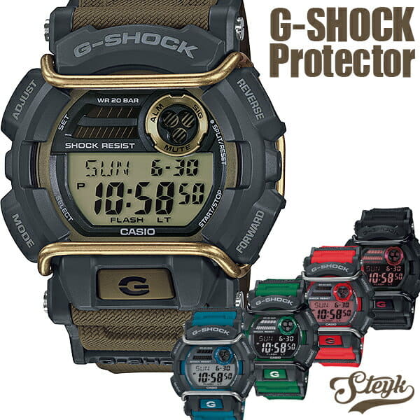 New]CASIO GD-400 Casio digital G-SHOCK mens Black red green khaki gray  khaki dark cyan - BE FORWARD Store
