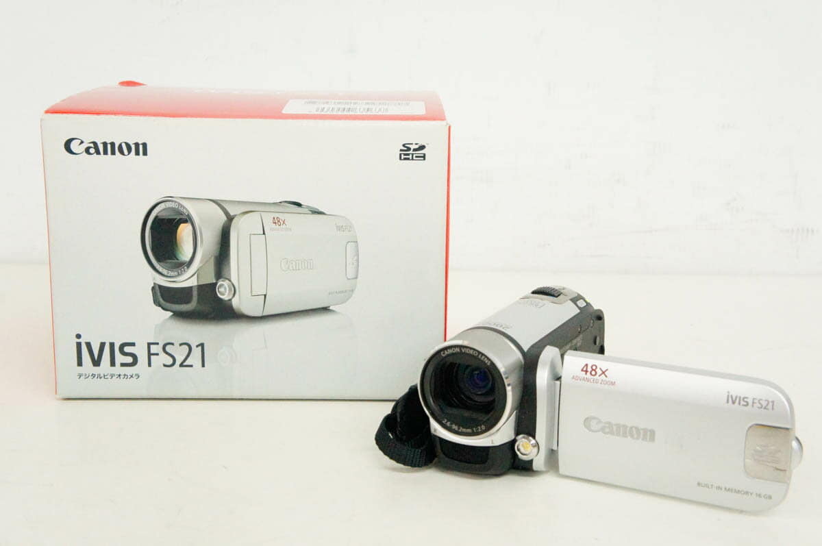 Used]Canon CANON digital video camera memory type iVIS FS21 16GB