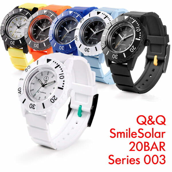 New Mens Smile Solar Divers Series 003 White Black Blue Orange Yellow Perfection Waterproofing 0m Be Forward Store