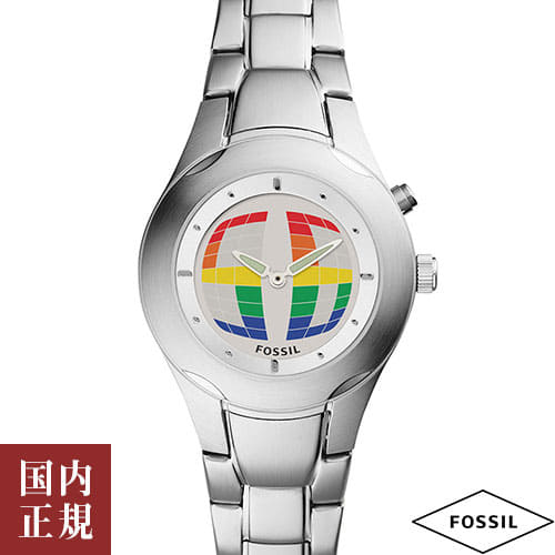 FOSSIL BIG TIC 腕時計（缶付き）
