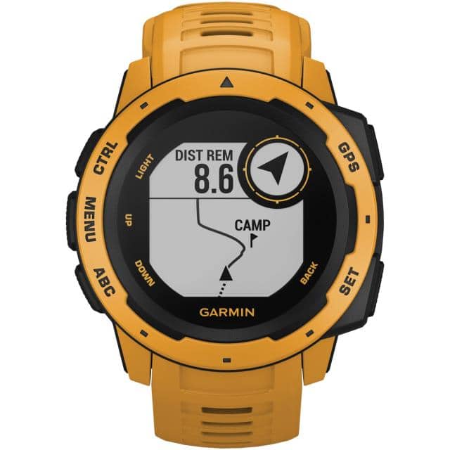[New]Garmin clock smart InstinctTM - Rugged GPS Watch Sunburst - BE ...