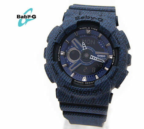 baby g denim watch
