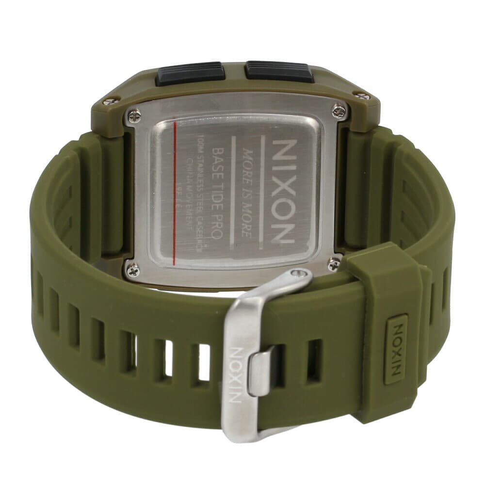 [New]NIXON 　 Nixon A1212085 Base Tide Pro base tide pro 　 mens digital  silicon SURPLUS khaki surfing